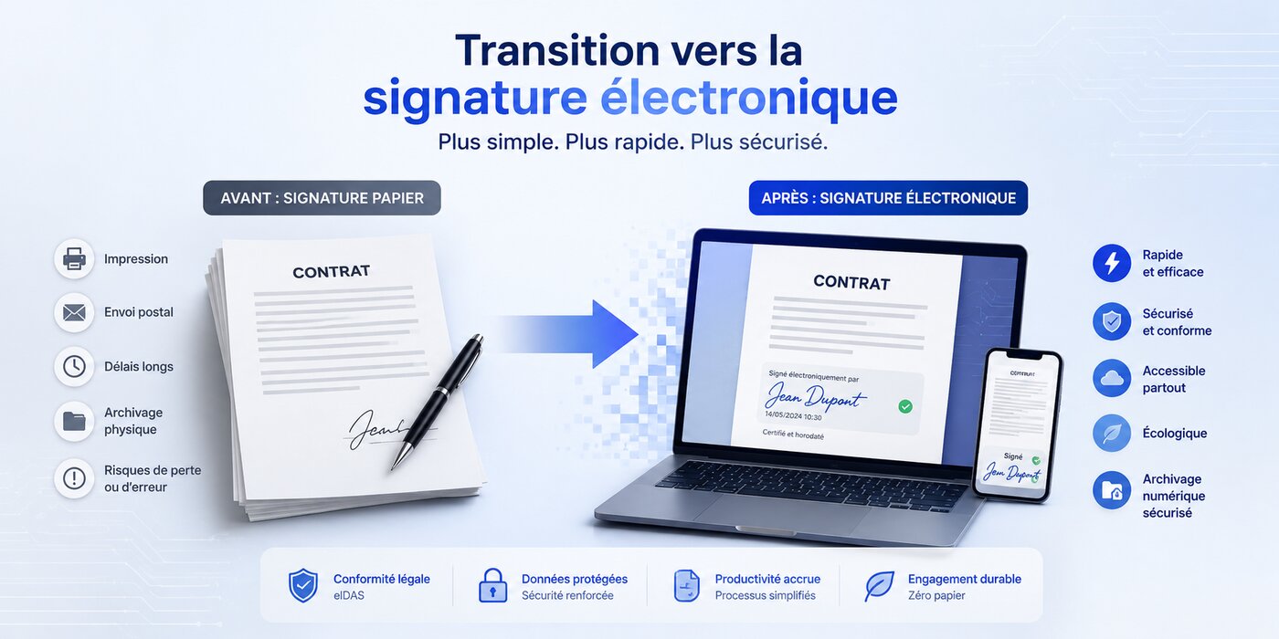 Transition de la facture papier vers la facturation électronique